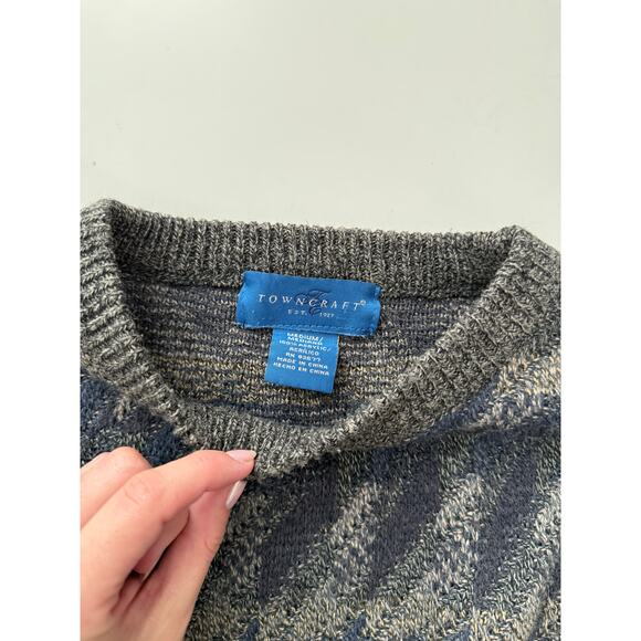 Vintage reworked cropped knit sweater - size medium - Picture 3 of 6